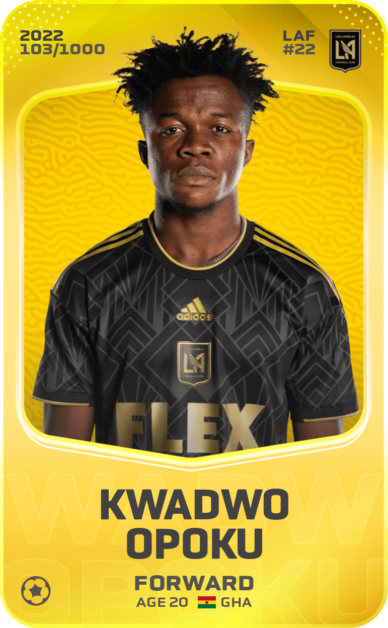 Kwadwo Opoku 2022-23 • Limited 103/1000