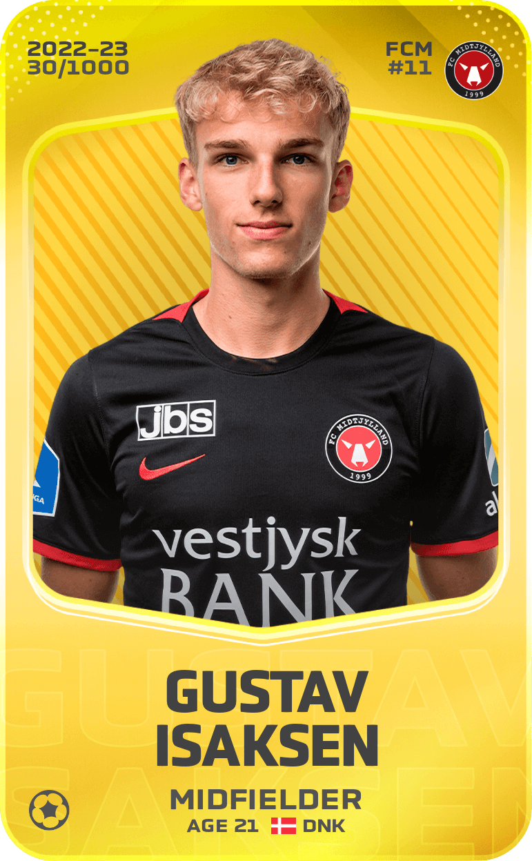 Gustav Isaksen 2022-23 • Limited 30/1000