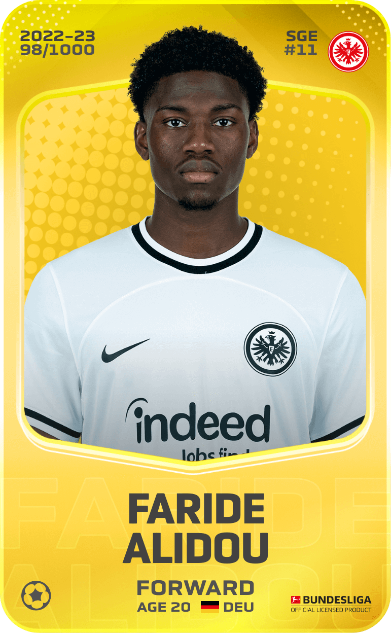 Faride Alidou 2022-23 • Limited 98/1000