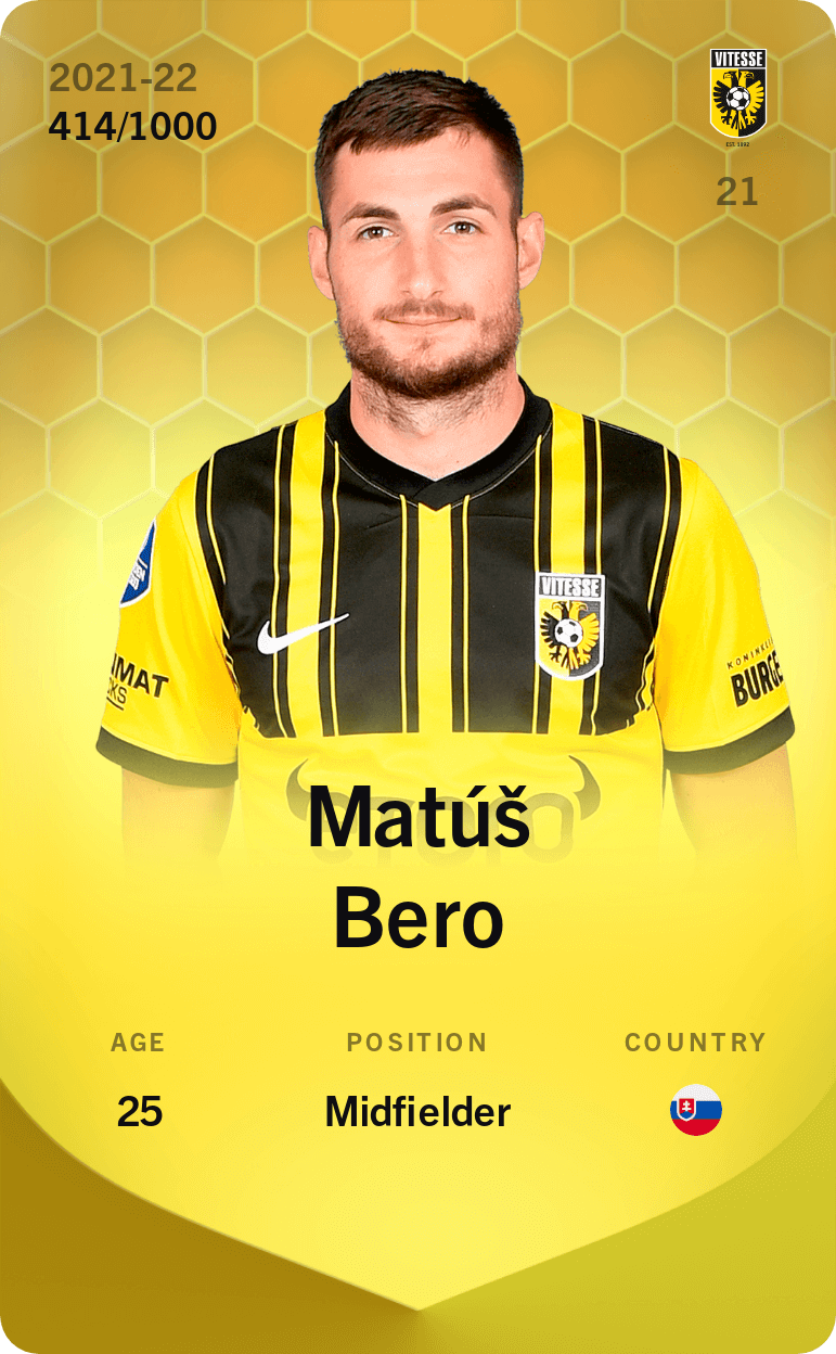 Matúš Bero 2021-22 • Limited 414/1000