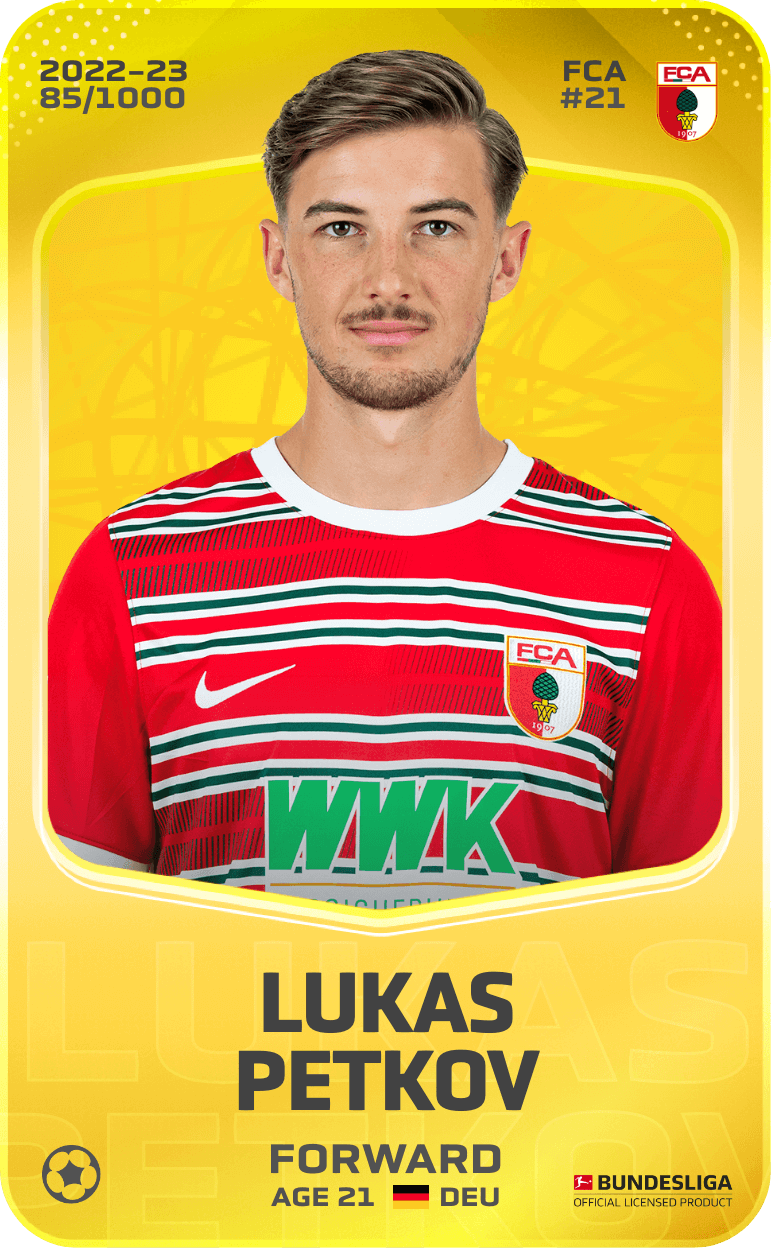 Lukas Petkov 2022-23 • Limited 85/1000