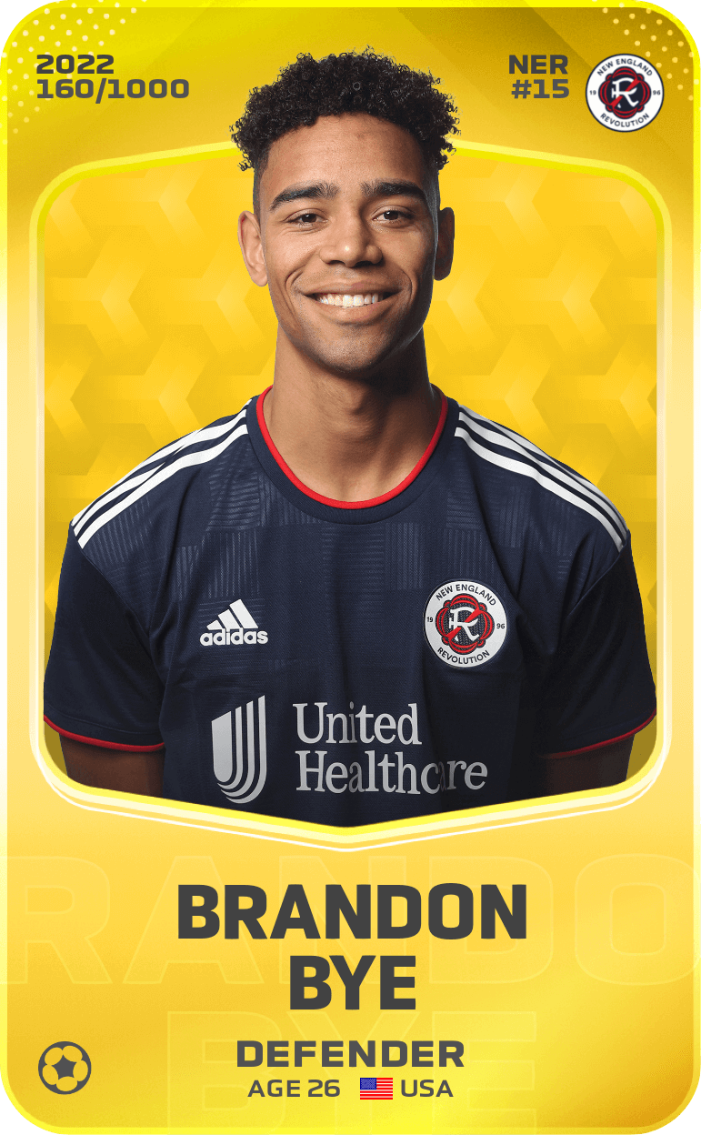 Brandon Bye 2022-23 • Limited 160/1000