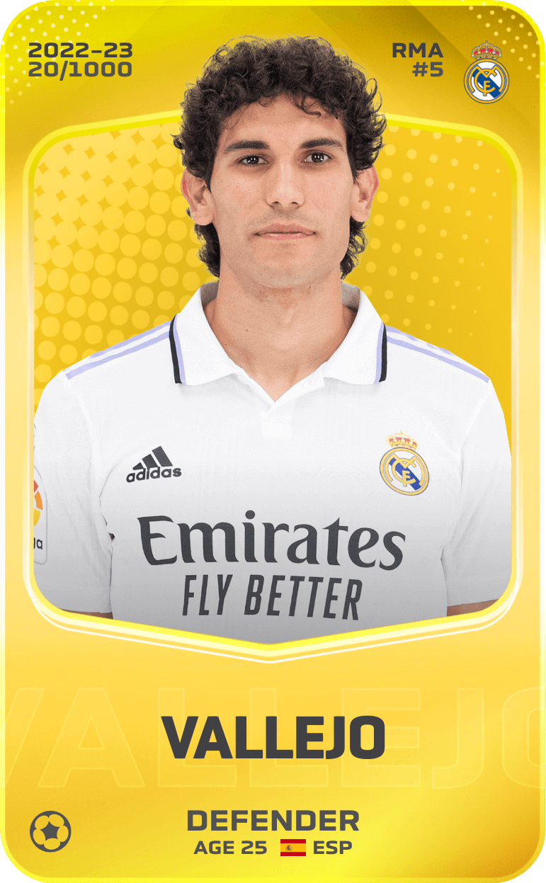 Vallejo 2022-23 • Limited 20/1000