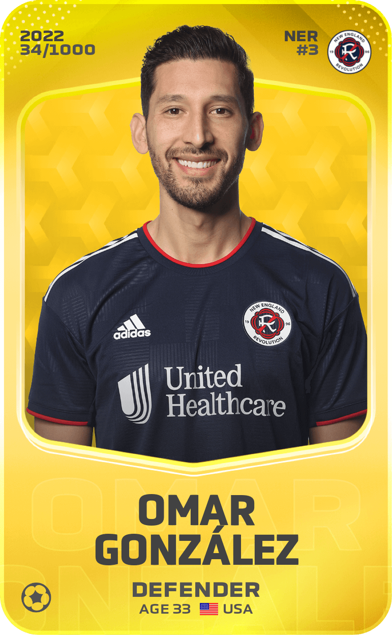 Omar González 2022-23 • Limited 34/1000