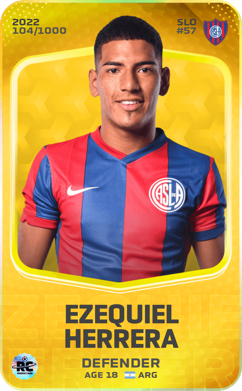 Ezequiel Herrera 2022-23 • Limited 104/1000
