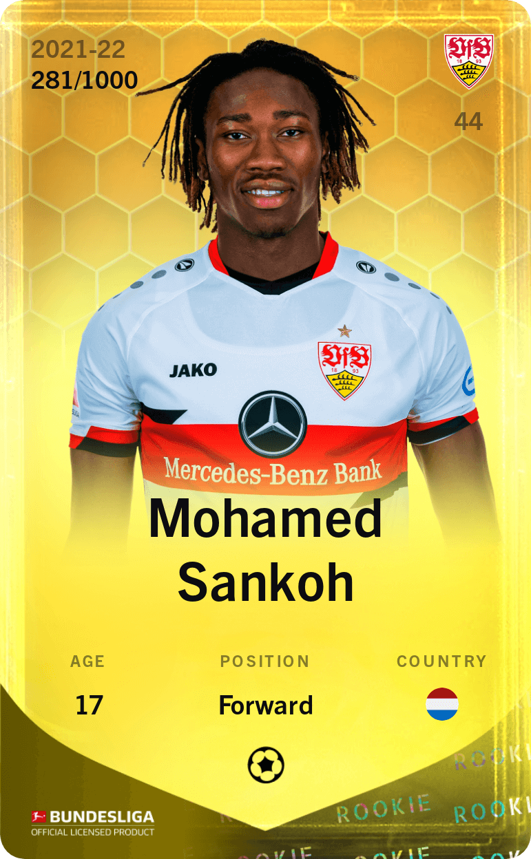 Mohamed Sankoh 2021-22 • Limited 281/1000