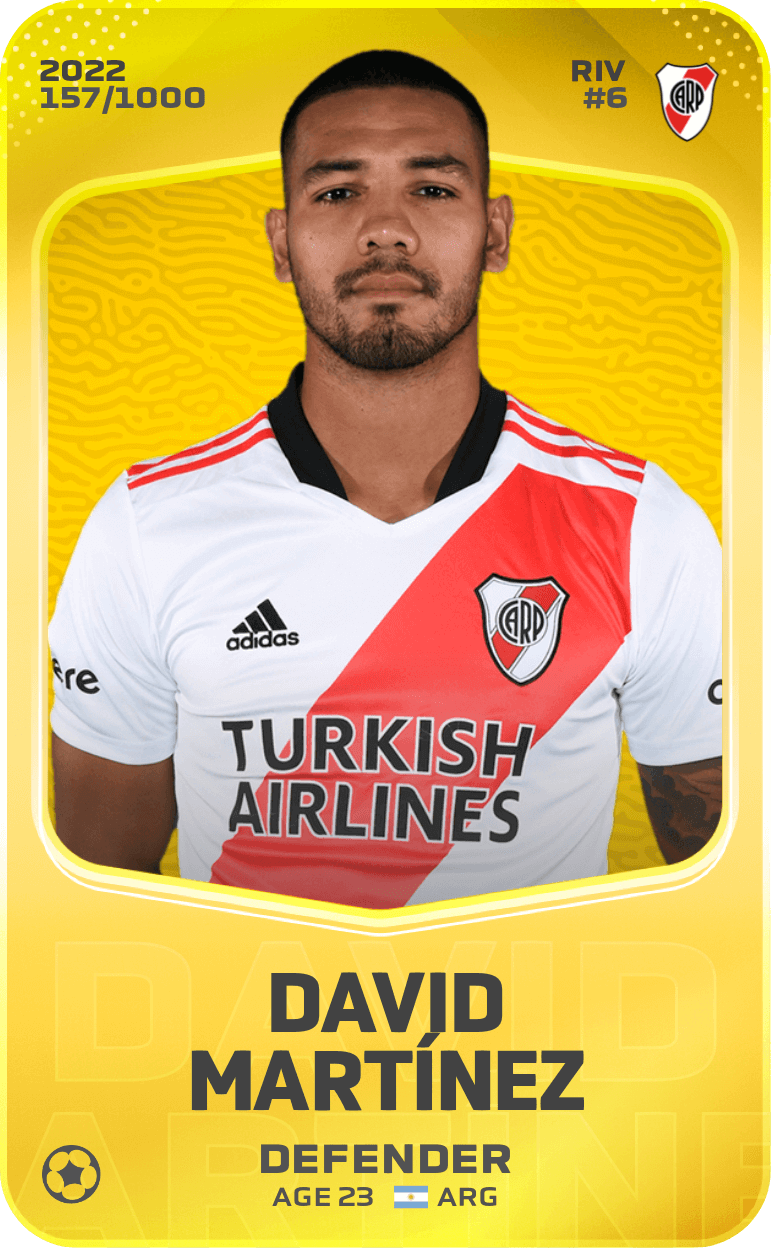 David Martínez 2022-23 • Limited 157/1000