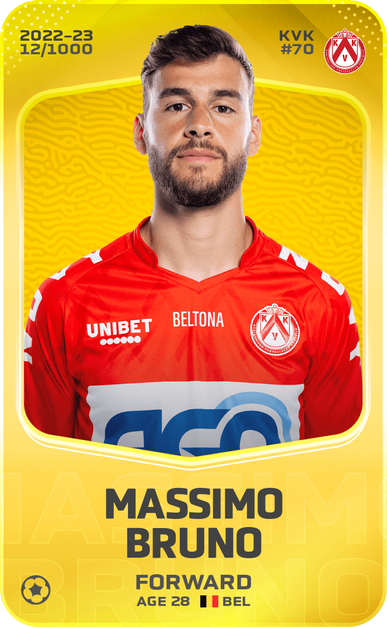 Massimo Bruno 2022-23 • Limited 12/1000