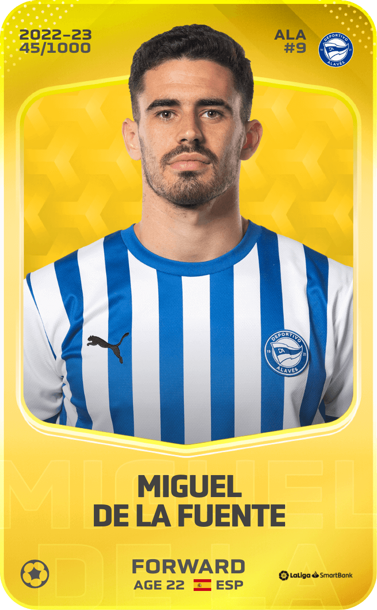 Miguel de la Fuente 2022-23 • Limited 45/1000