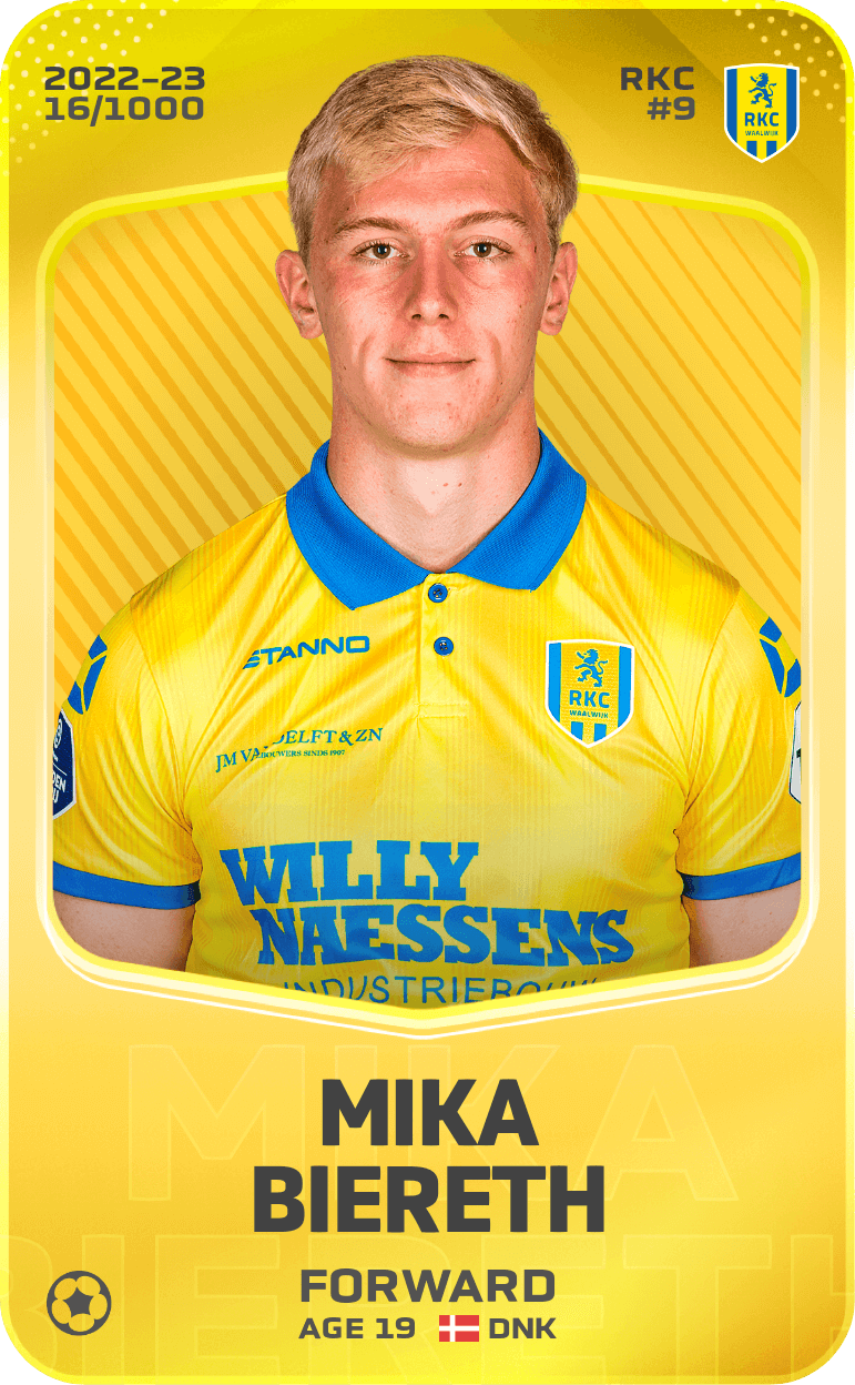 Mika Biereth 2022-23 • Limited 16/1000