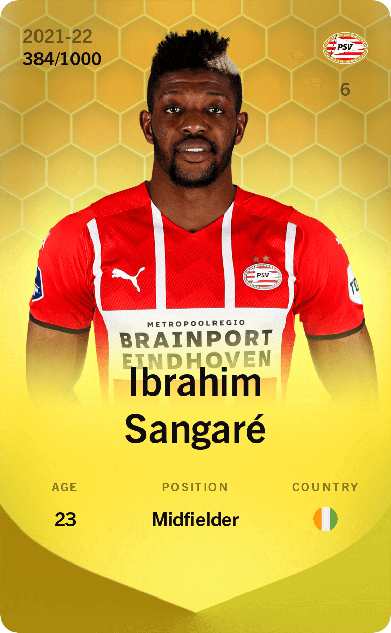 Ibrahim Sangaré 2021-22 • Limited 384/1000