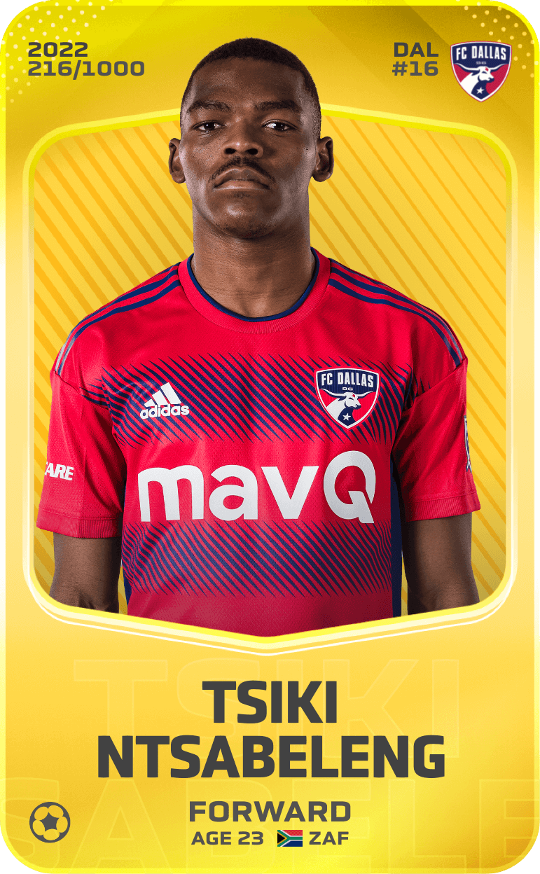 Tsiki Ntsabeleng 2022-23 • Limited 216/1000