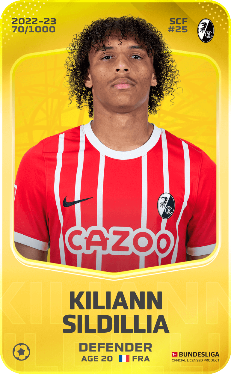 Kiliann Sildillia 2022-23 • Limited 70/1000