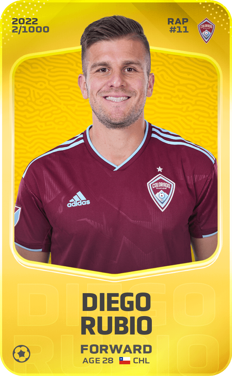 Diego Rubio 2022-23 • Limited 2/1000