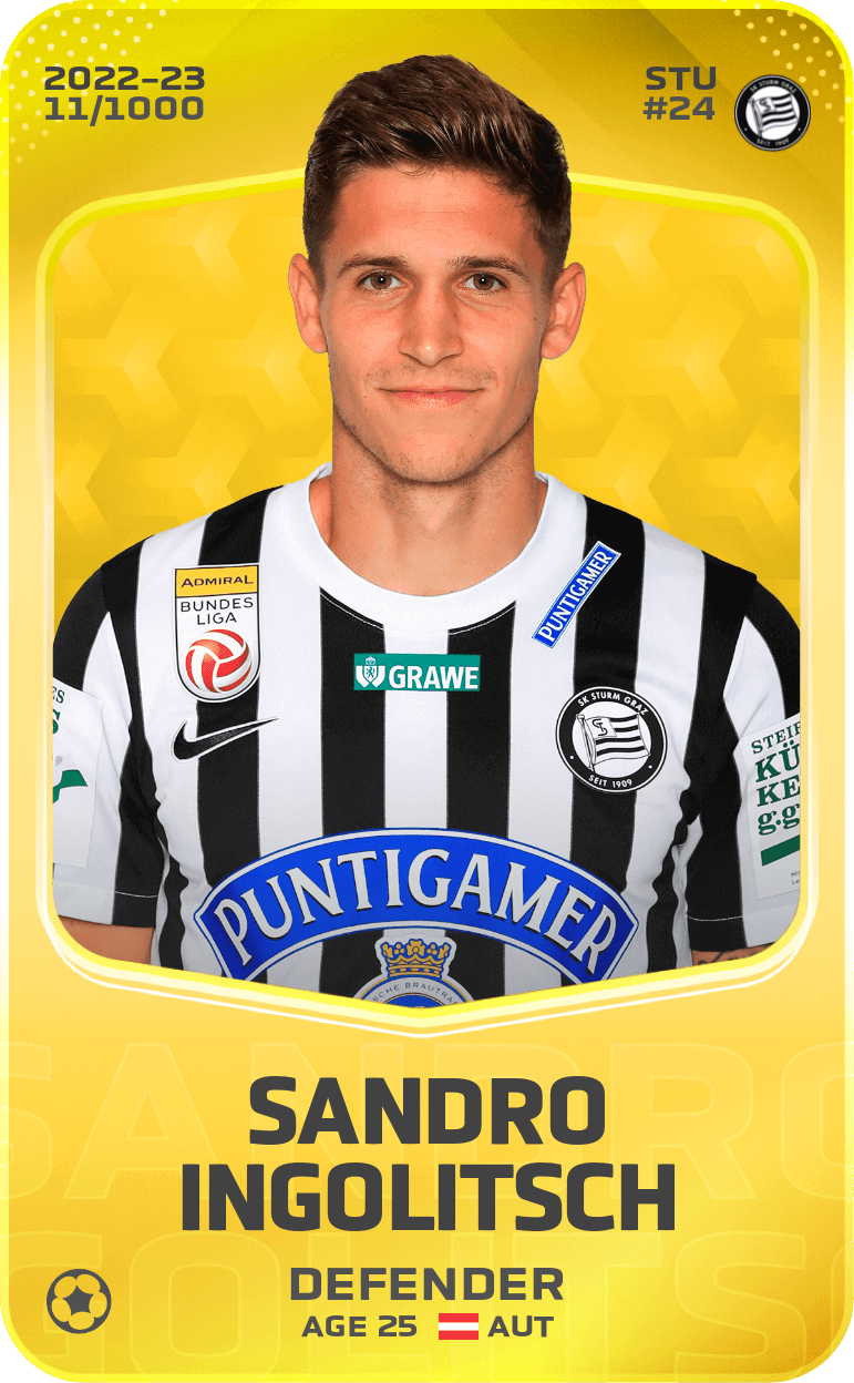 Sandro Ingolitsch 2022-23 • Limited 11/1000