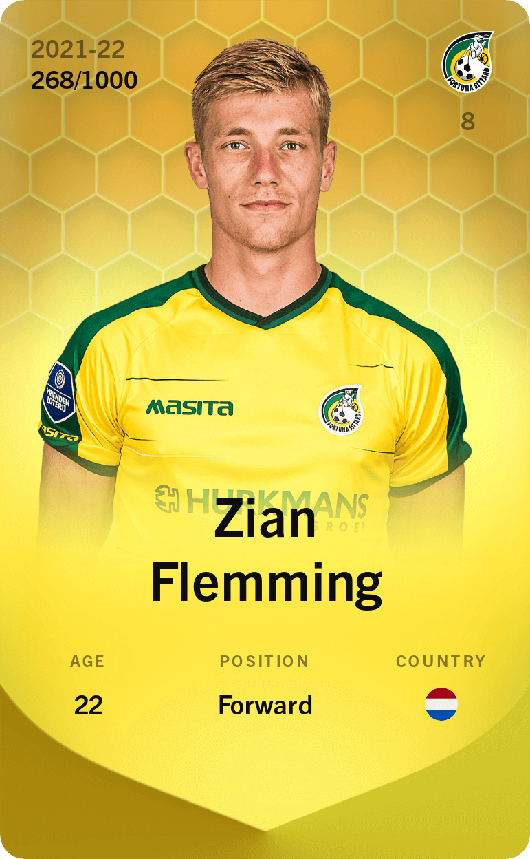 Zian Flemming 2021-22 • Limited 268/1000