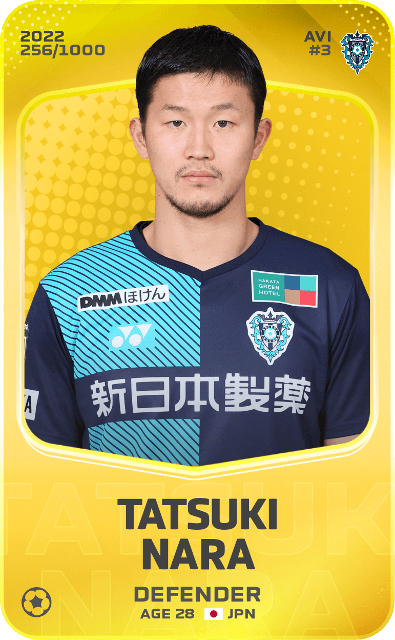 Tatsuki Nara 2022-23 • Limited 256/1000