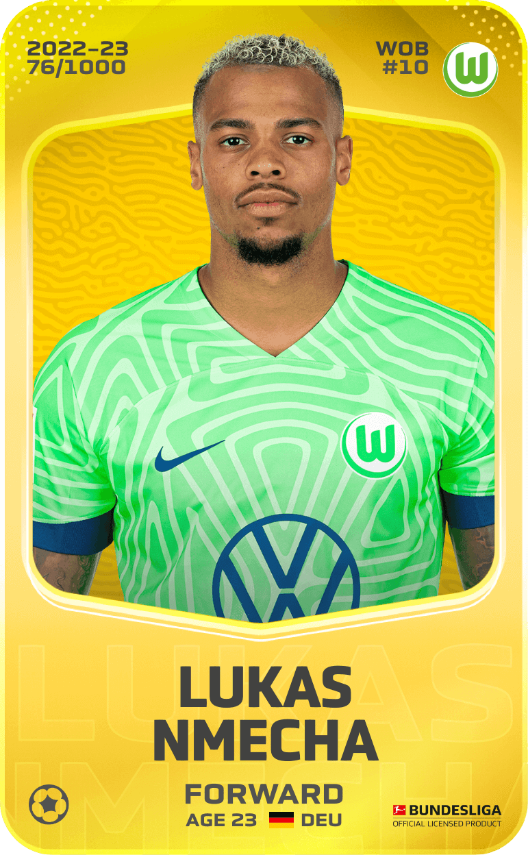 Lukas Nmecha 2022-23 • Limited 76/1000