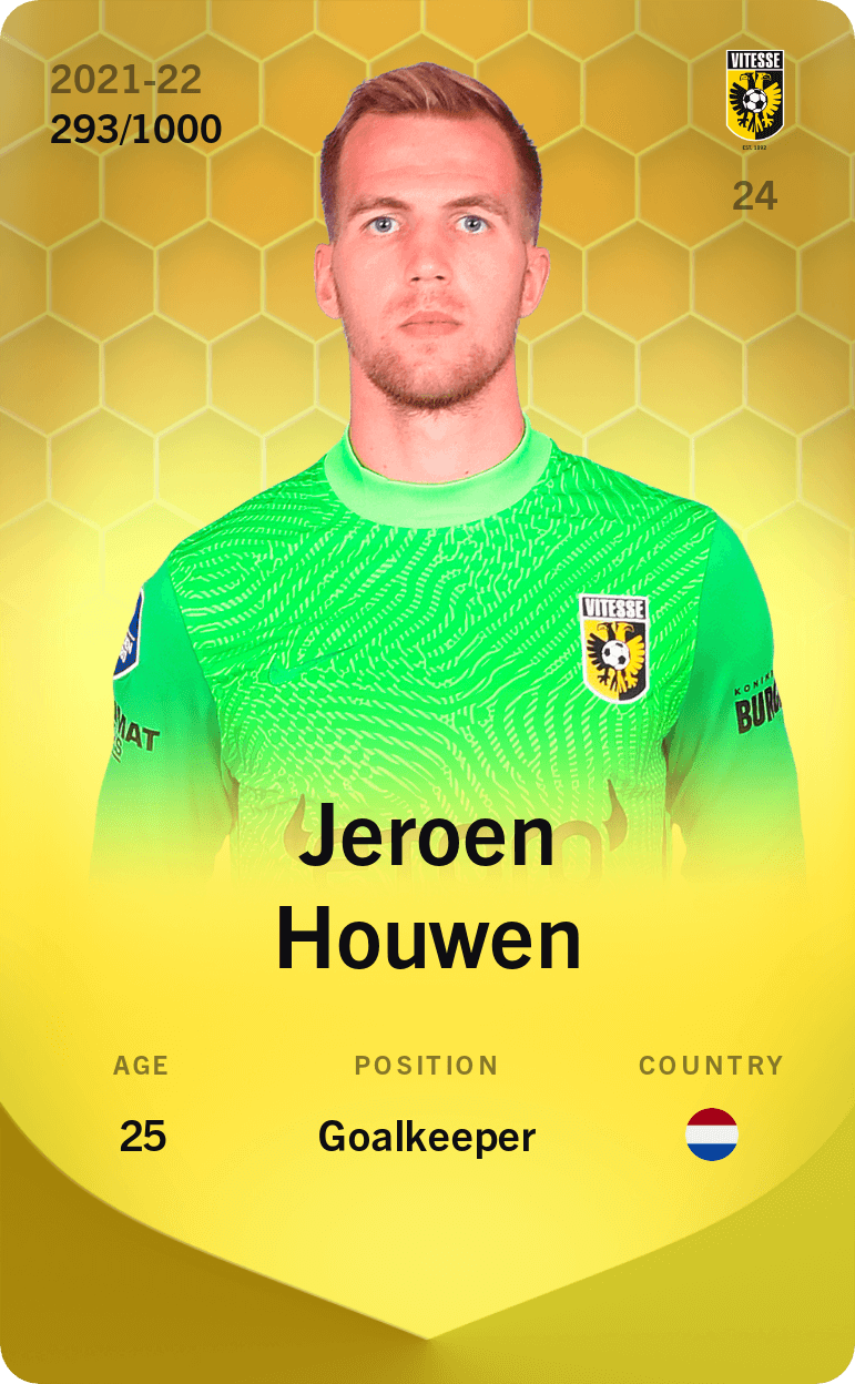 Jeroen Houwen 2021-22 • Limited 293/1000