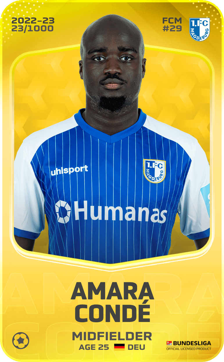Amara Condé 2022-23 • Limited 23/1000