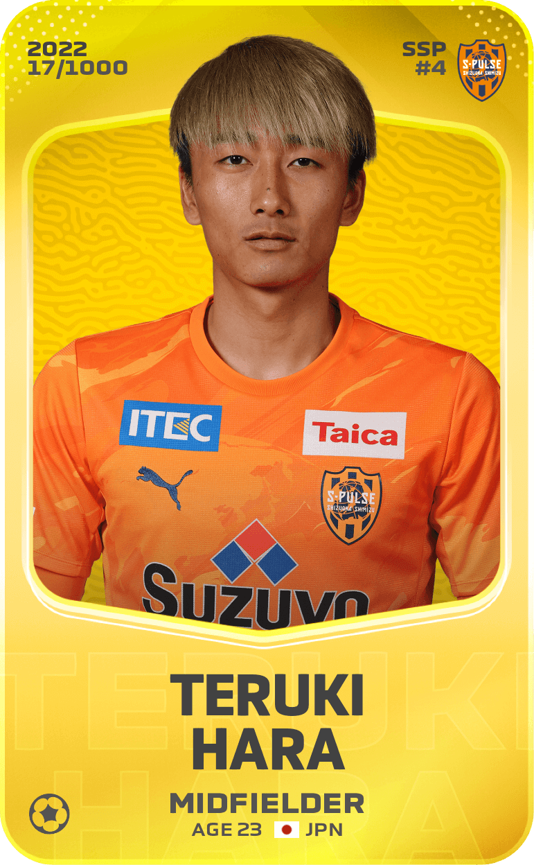 Teruki Hara 2022-23 • Limited 17/1000