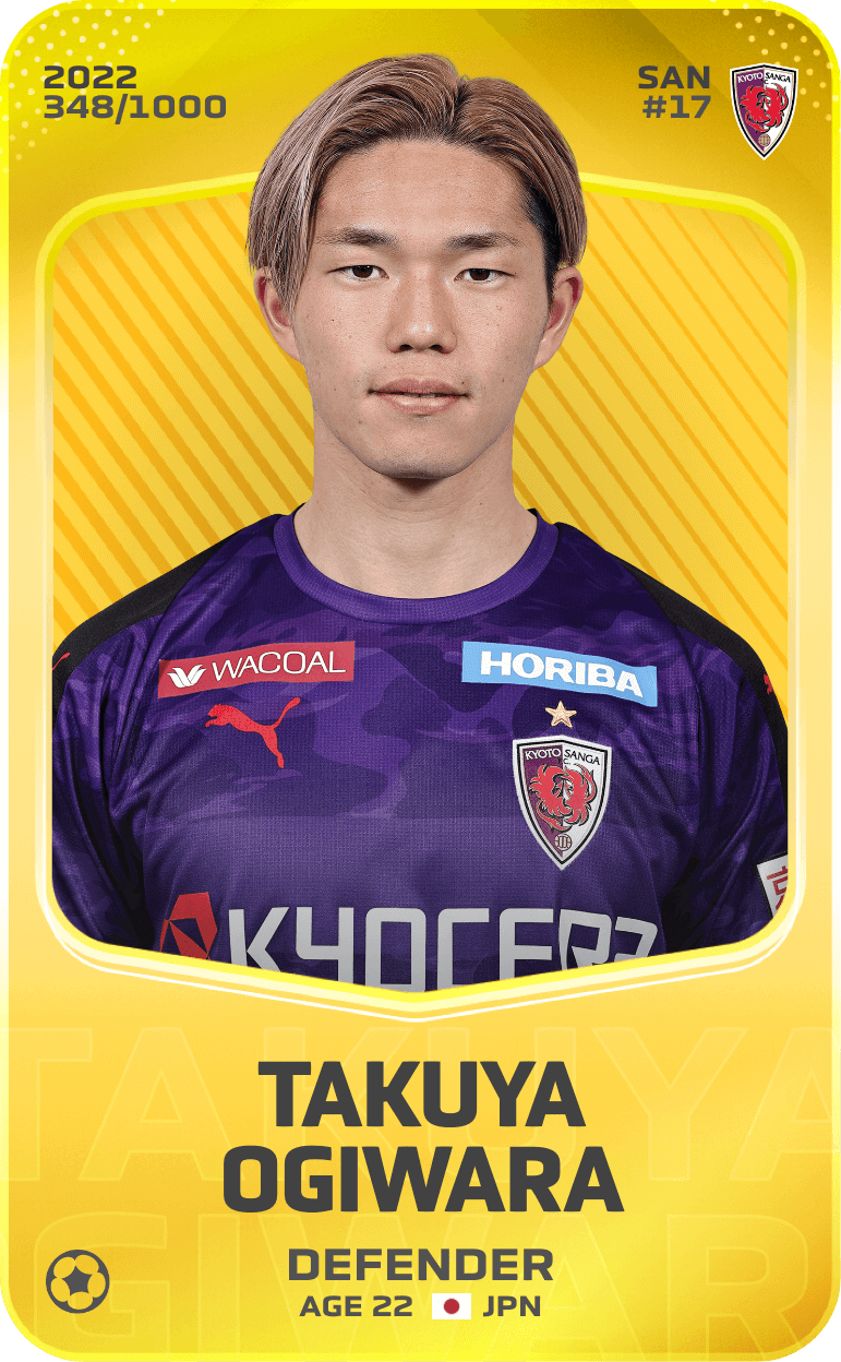 Takuya Ogiwara 2022-23 • Limited 348/1000