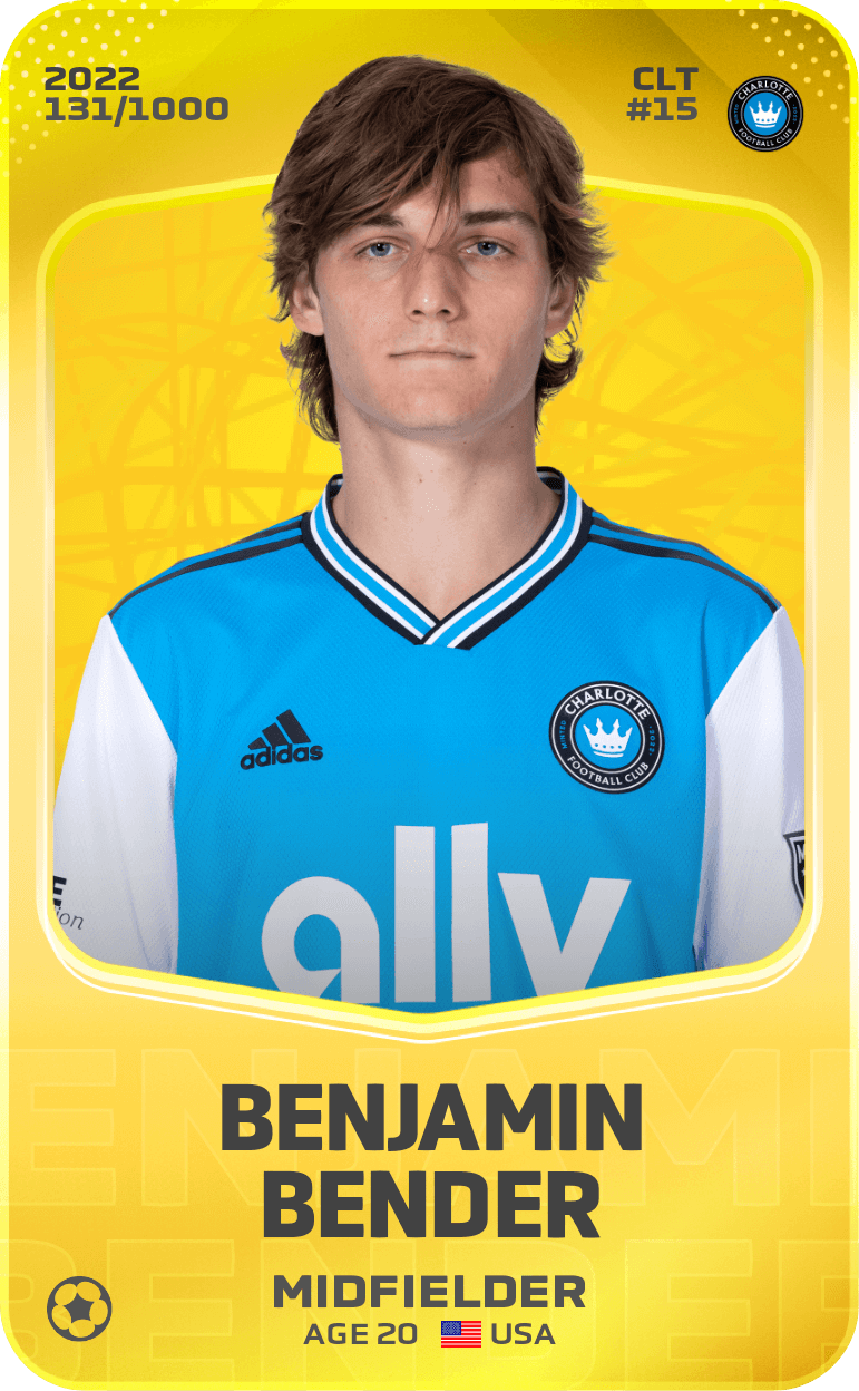 Benjamin Bender 2022-23 • Limited 131/1000