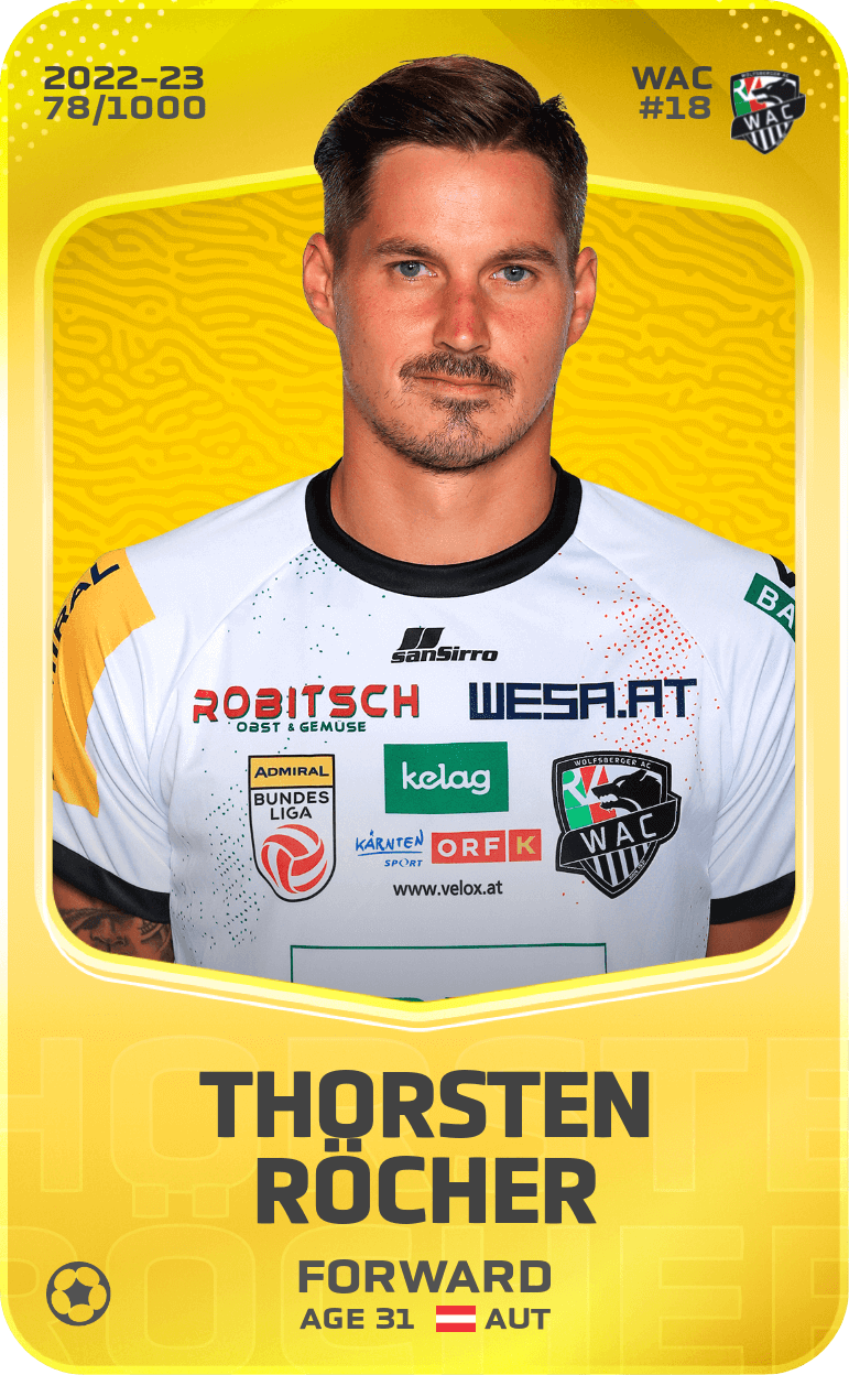 Thorsten Röcher 2022-23 • Limited 78/1000
