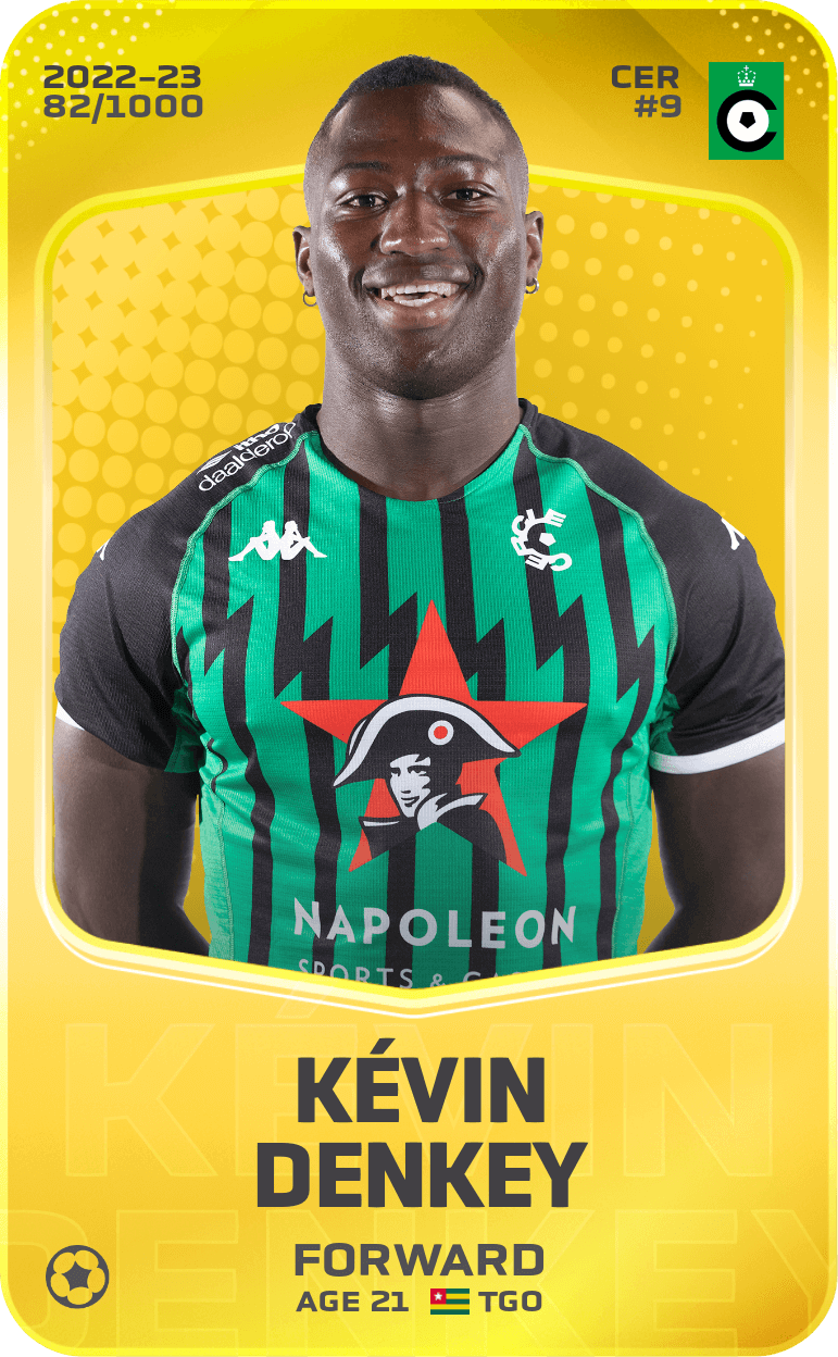 Kévin Denkey 2022-23 • Limited 82/1000