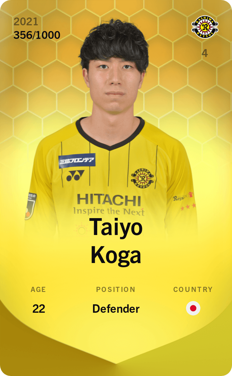 Taiyo Koga 2021-22 • Limited 356/1000