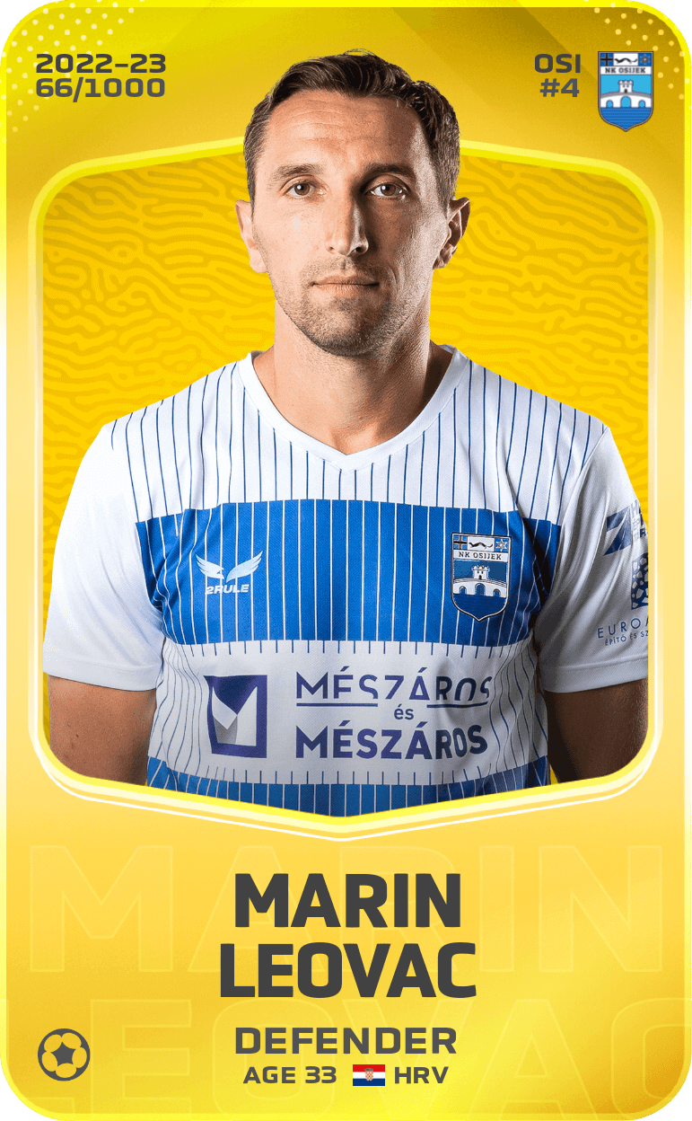 Marin Leovac 2022-23 • Limited 66/1000