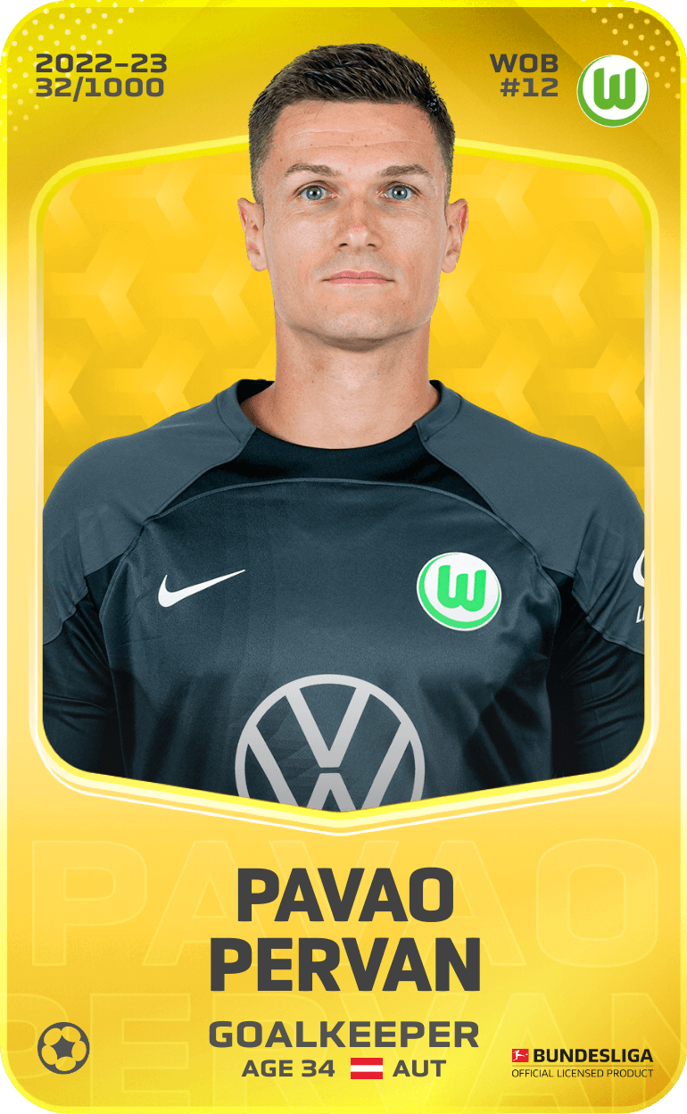Pavao Pervan 2022-23 • Limited 32/1000