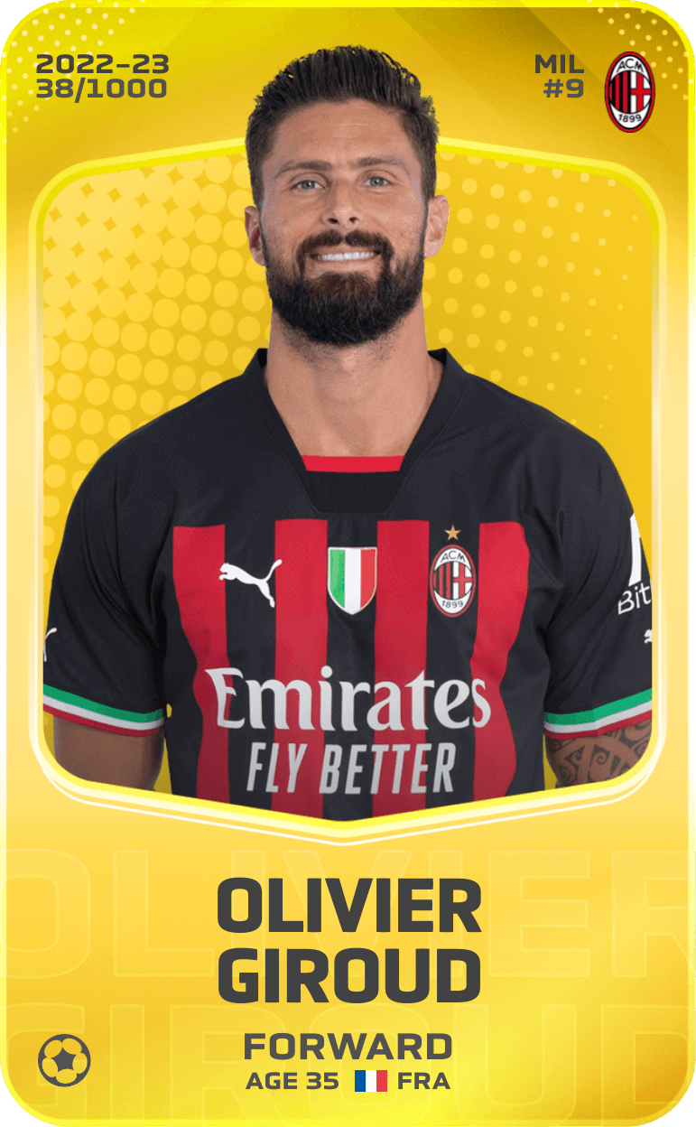 Olivier Giroud 2022-23 • Limited 38/1000