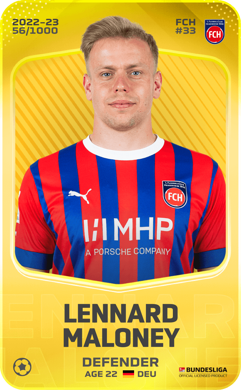 Lennard Maloney 2022-23 • Limited 56/1000