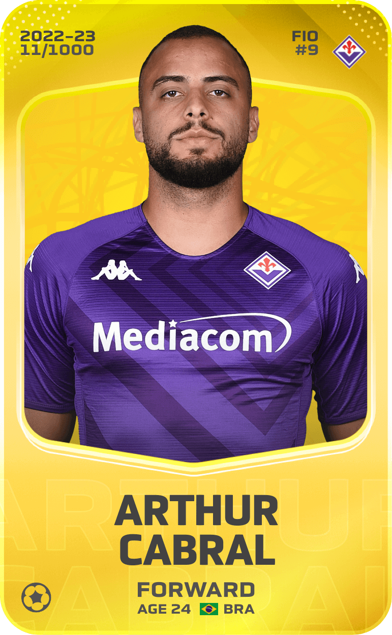 Arthur Cabral 2022-23 • Limited 11/1000