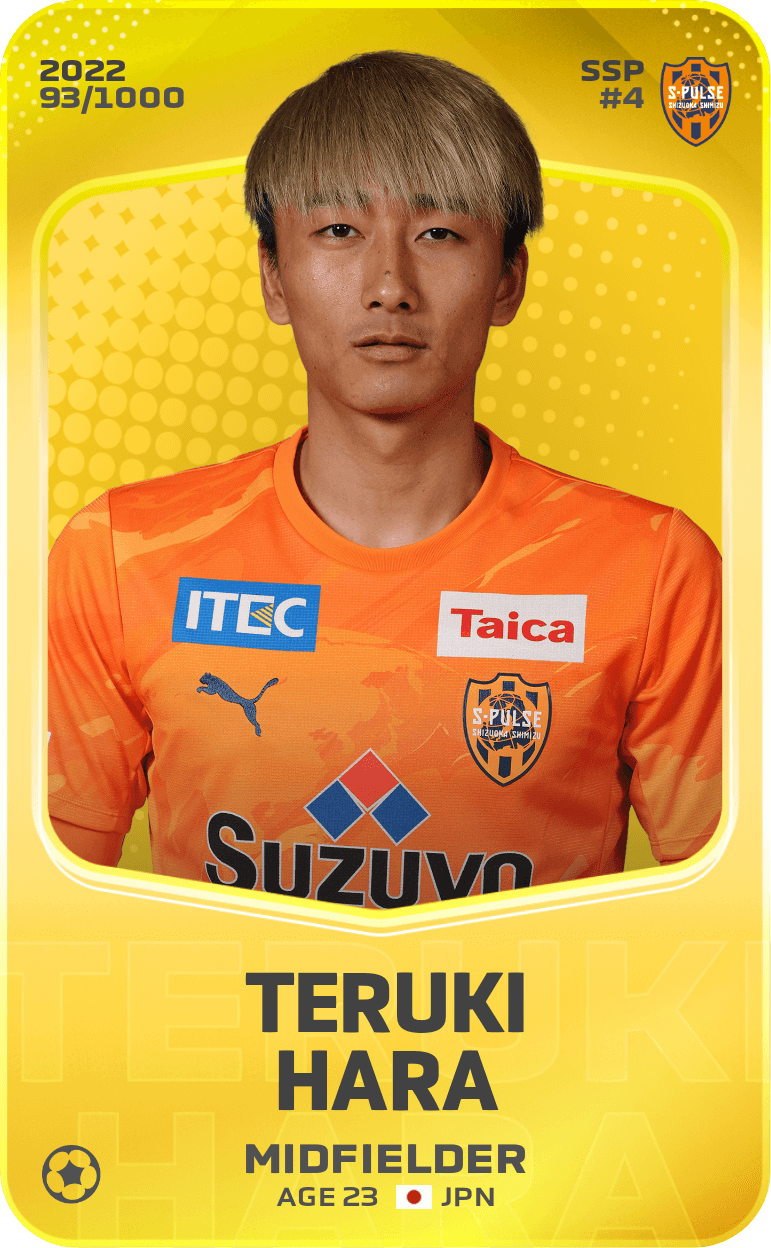 Teruki Hara 2022-23 • Limited 93/1000