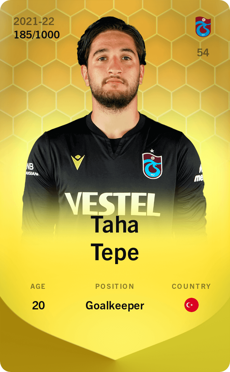 Taha Tepe 2021-22 • Limited 185/1000