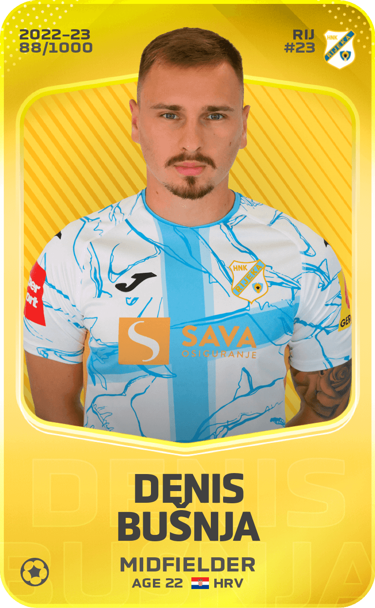 Denis Bušnja 2022-23 • Limited 88/1000