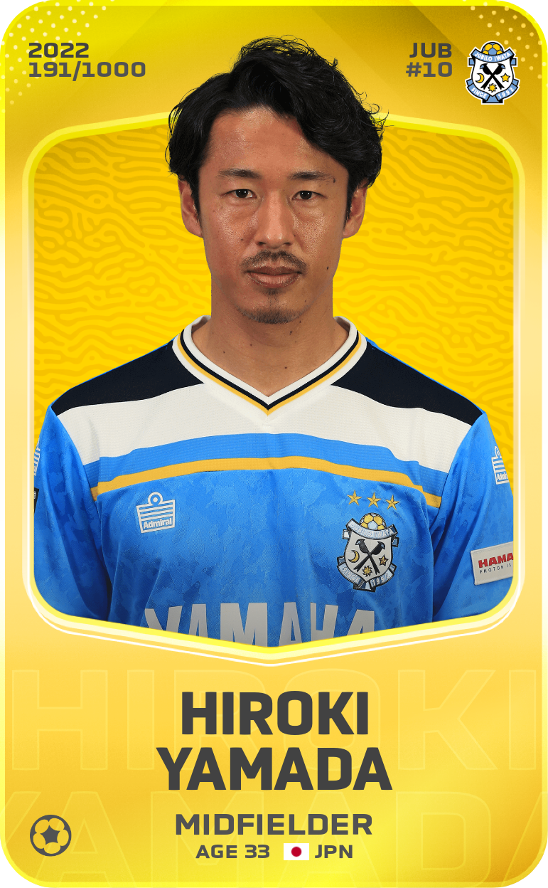 Sorare - Sorare Official - Hiroki Yamada 2022-23 • Limited 191/1000 - NFT # 70055277992183660644325969859556109863135669182260483111101092257005545701853