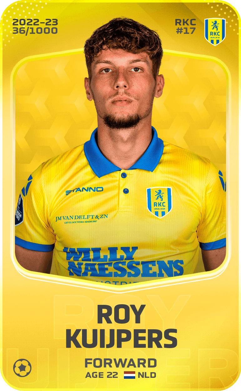 Roy Kuijpers 2022-23 • Limited 36/1000