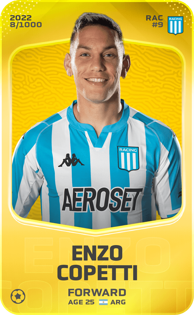 Enzo Copetti 2022-23 • Limited 8/1000