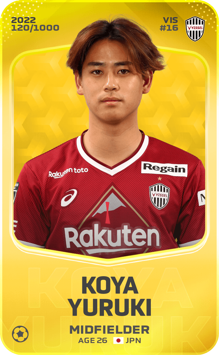 Koya Yuruki 2022-23 • Limited 120/1000