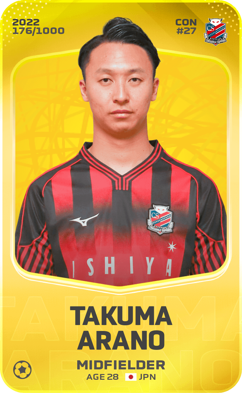 Takuma Arano 2022-23 • Limited 176/1000