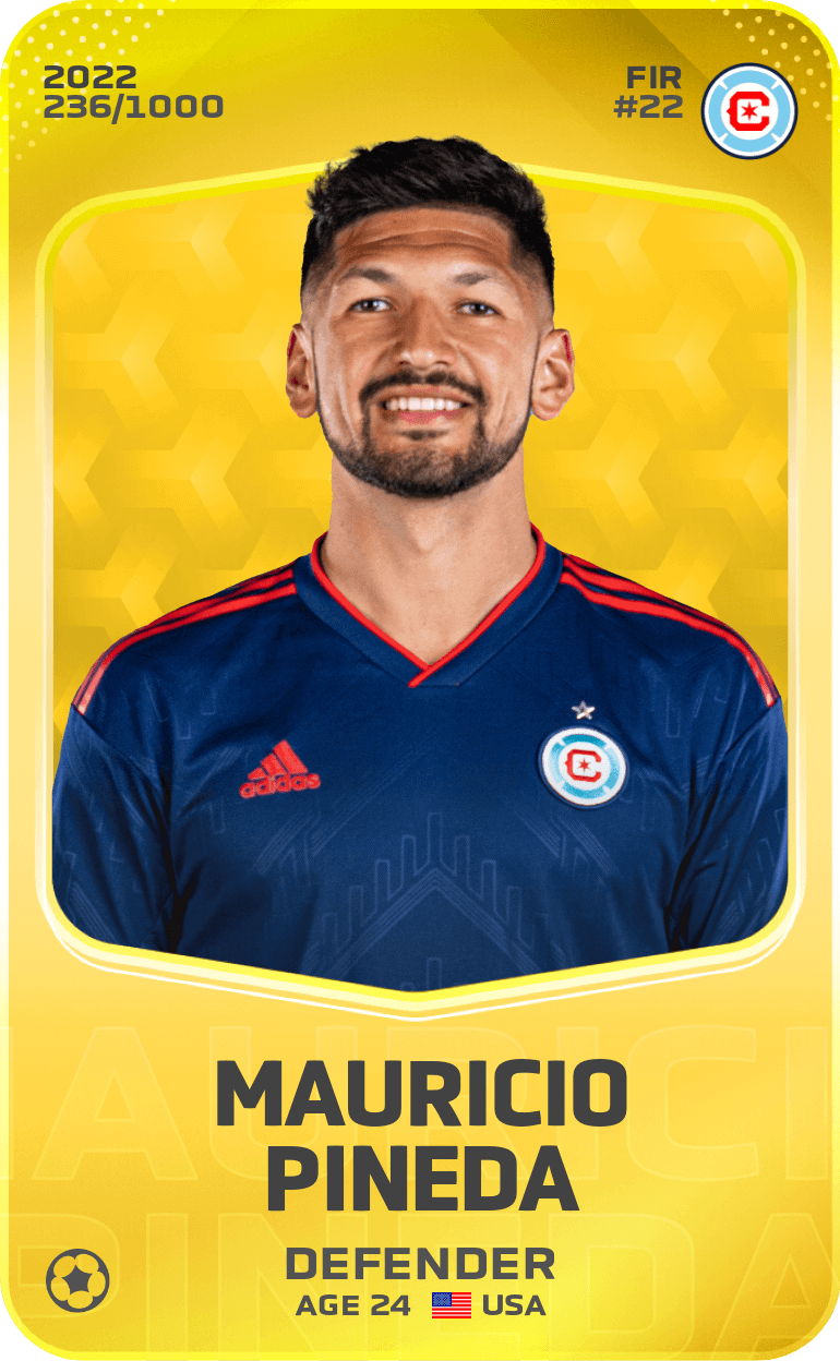 Mauricio Pineda 2022-23 • Limited 236/1000