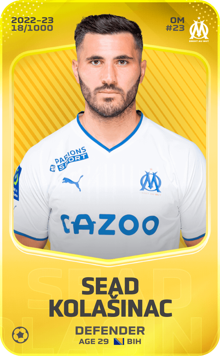 Sead Kolašinac 2022-23 • Limited 18/1000