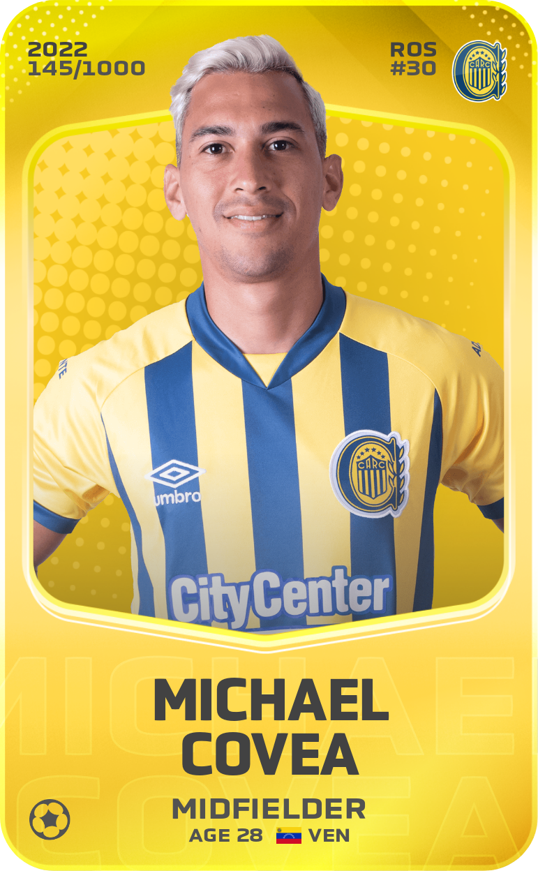 Sorare - Sorare Official - Michael Covea 2022-23 • Limited 145/1000 - NFT # 90801498899932825018778827522969669001133092325688262500234524937180595544502