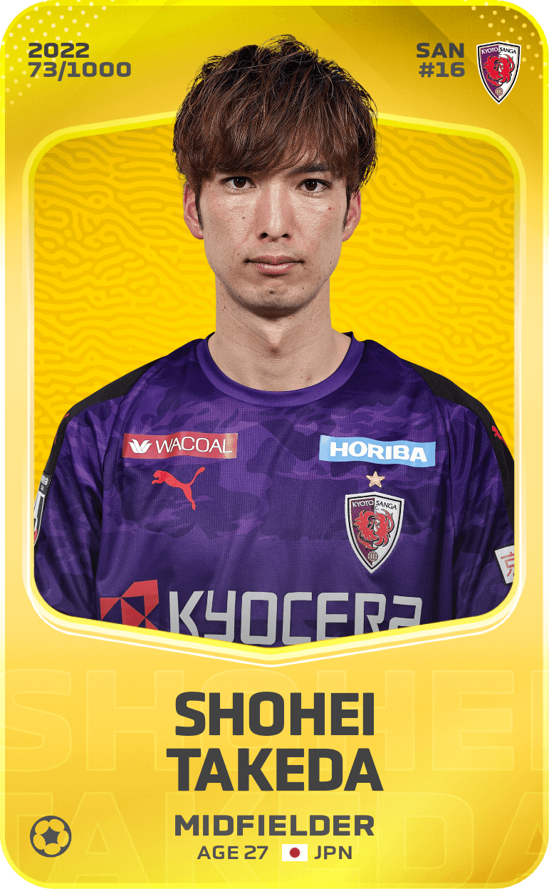 Shohei Takeda 2022-23 • Limited 73/1000
