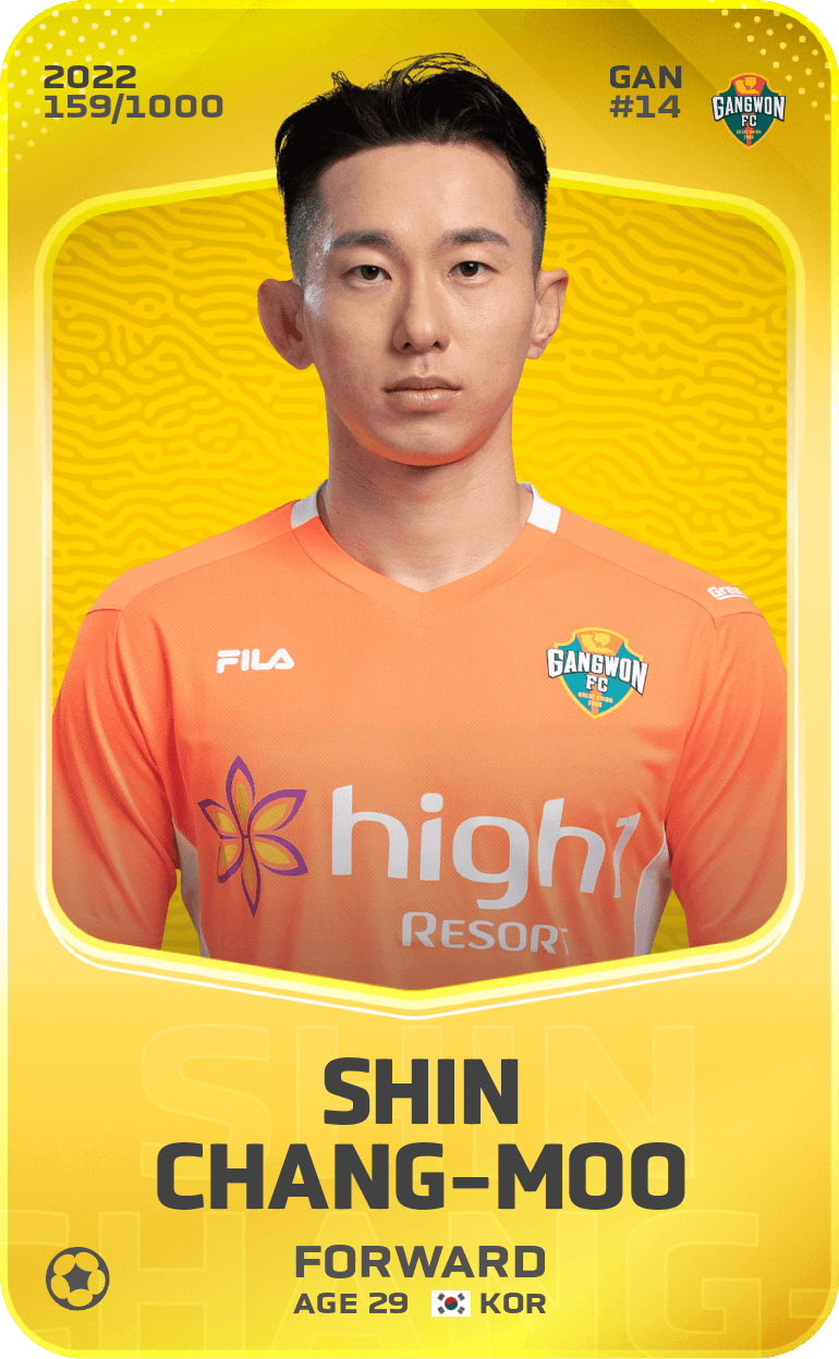 Shin Chang-Moo 2022-23 • Limited 159/1000
