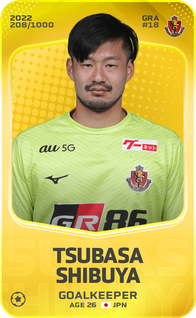Tsubasa Shibuya 2022-23 • Limited 208/1000
