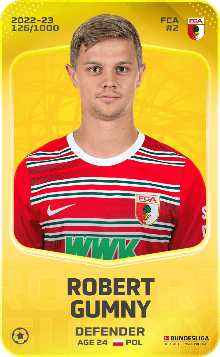Robert Gumny 2022-23 • Limited 126/1000